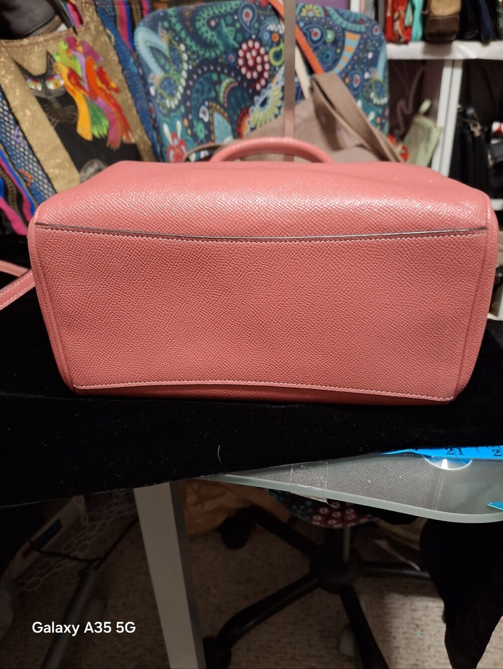 Coach Mini Bennett Satchel with crossbody strap 9x6.5x5 - Picture 8 of 14